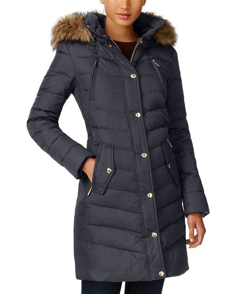 michael kors winter coats women|michael kors women's down coat.